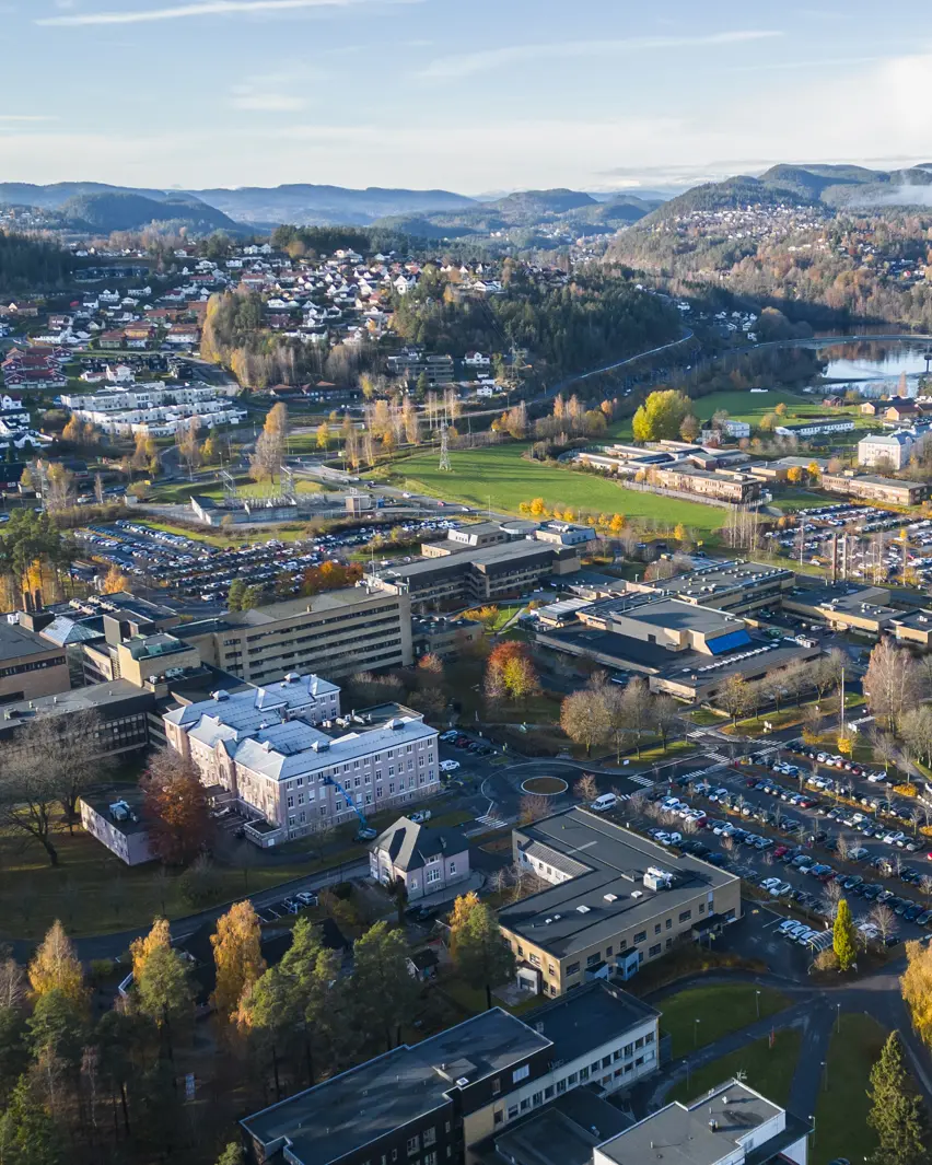 Oversiktsbilde Sykehuset Telemark Skien