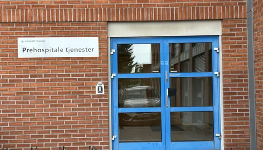 Inngang til prehospitale tjenester i Gjerpensgate 14